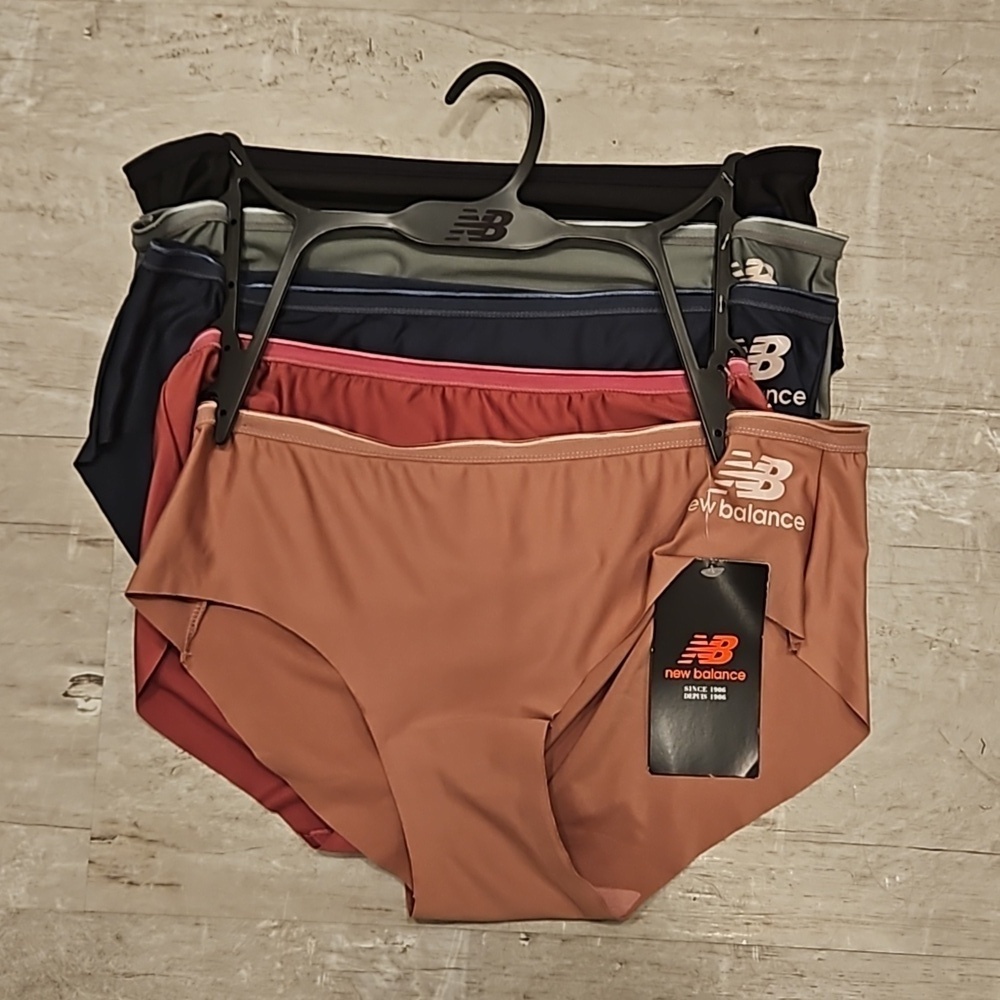 💕NEW BALANCE💕 5 Pack Underwear Set ~ Solid Multi-Color Large L NWT